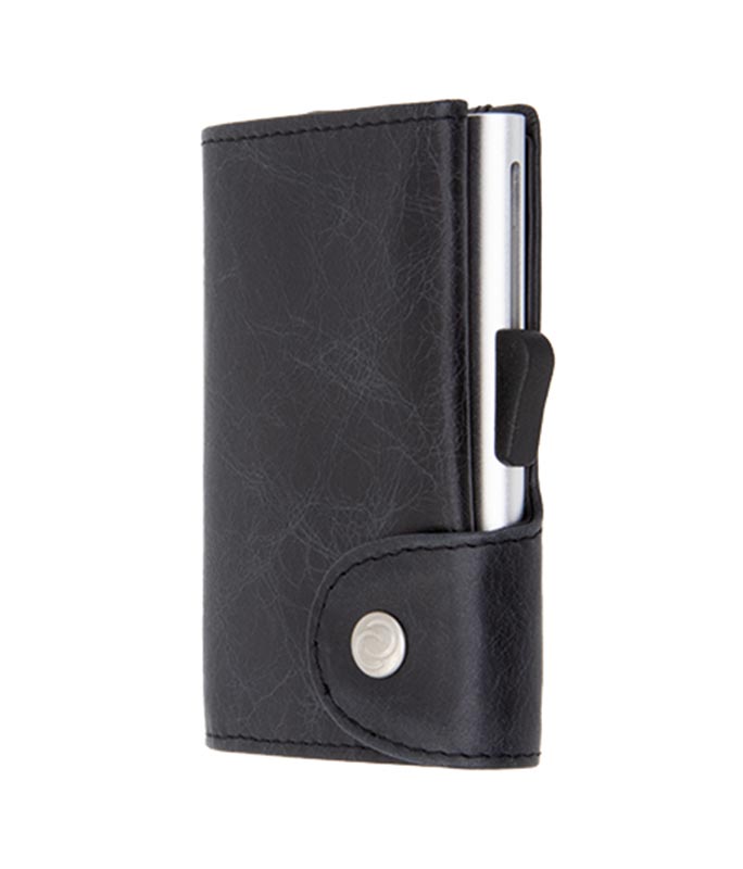 C SECURE Δερμάτινο πορτοφόλι - καρτοθήκη με προστασία RFID BLACKWOOD WCH11921 Πορτοφόλια-Καρτοθήκες